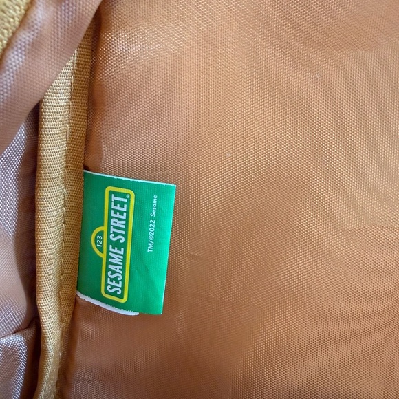 Cookie Monster Mini Backpack 11” Sesame Street Blue 2022 Like New - Picture 9 of 9